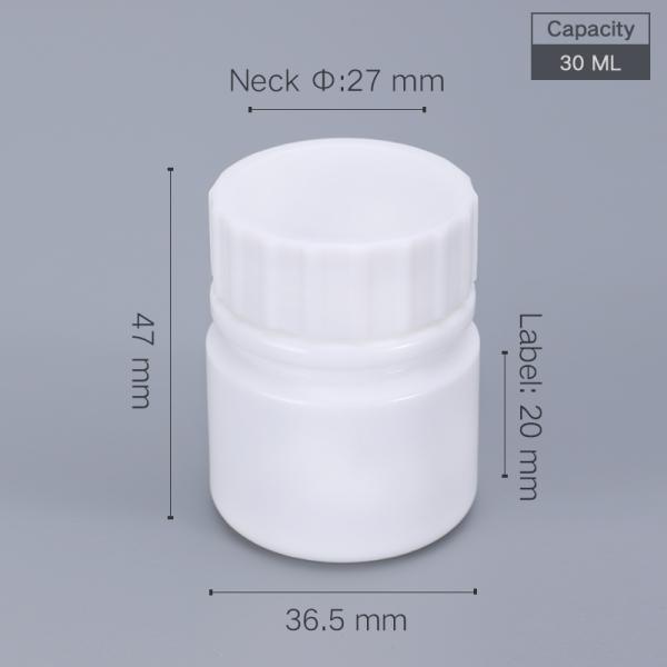 Injection Plastic 100ml 3.5oz Custom HDPE Liquid Container for Pharmaceutical Pill Bottle