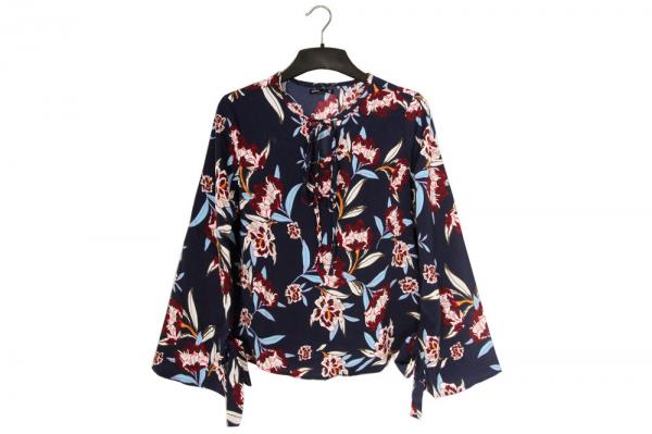Buy Summer Fashion Patterned Ladies printed blouse Floral Print Shirt Womens at wholesale prices
