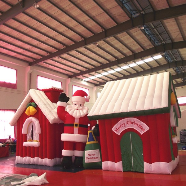 2026 New Large Christmas Inflatables Outdoor Christmas Decorations Inflatable Christmas Inflatable Santa Claus