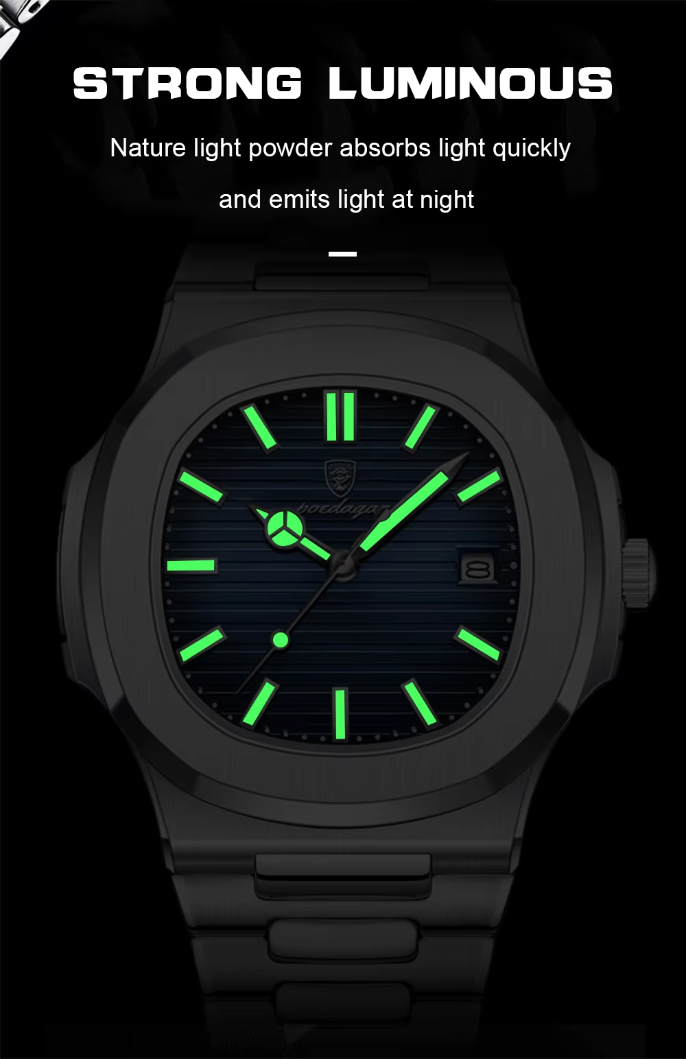 SHX Nautilus-style Quartz Watch