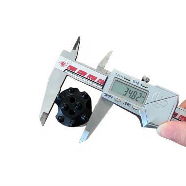 34mm Diameter 7° Tapered Connection Ballistic Shape Carbide Tips Ball Tooth Drill Bit For Hard Rock Drilling