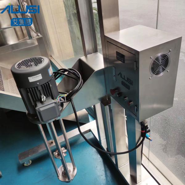Movable Electric Lifting High Shear Mixer Cream Homogenizing Emulsifying Machine