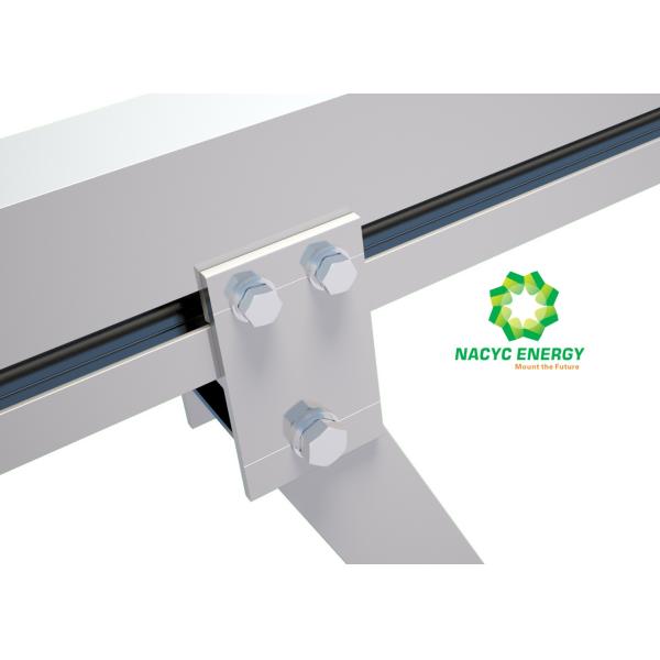 Ground Carport Solar Systems / Solar Panel Mounting Brackets All Aluminum Design