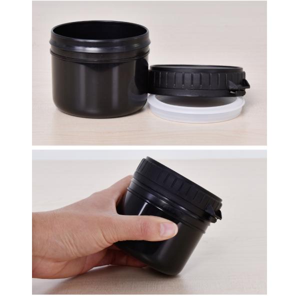 Collar Material HDPE 200ml Plastic Food Grade Storage Boxes Customized Printing
