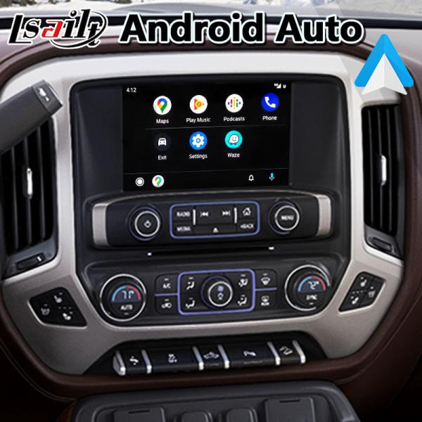 Lsailt Android Navigation Multimedia Interface for 2014-2019 Chevrolet Silverado 1500 2500 3500 Mylink System