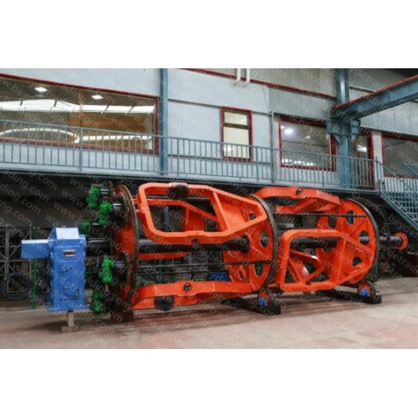 30~50r/Min Fast Rotating Speed Wire Cable Making Machine , Drum Twister Machine