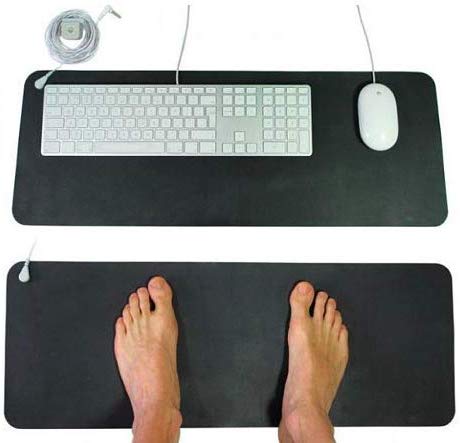 Earthing Mat Universal Grounding Computer 2MM Mouse Pad for Work Efficiency
