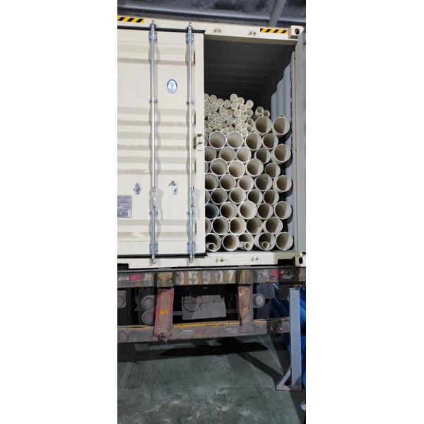Customizable Perforated PVC Drainage Pipe with Round Head Long-Lasting Performance