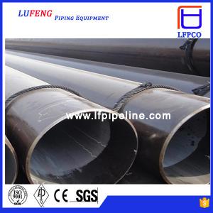 Quality API 5L schedule 40 steel pipe ASTM A53 GR.B 6 INCH steel LSAW pipe, oil pipe line for sale
