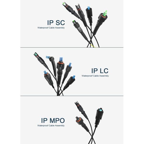 LC Connector Single Mode 2 Cores FTTA CPRI Fiber Cable
