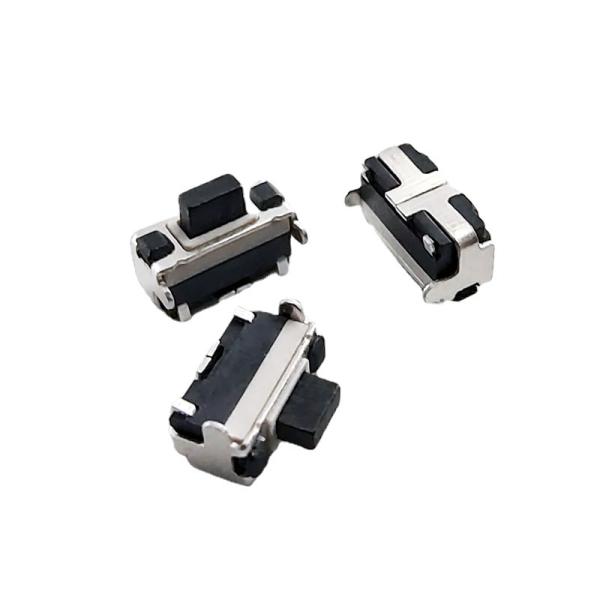 Tactile Switch 2*4*3.5 Black/White Button Side Press Tact Switch