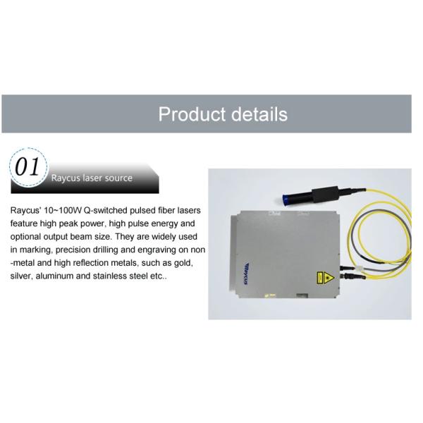Split Desktop 20W Fiber Laser Marking Machine