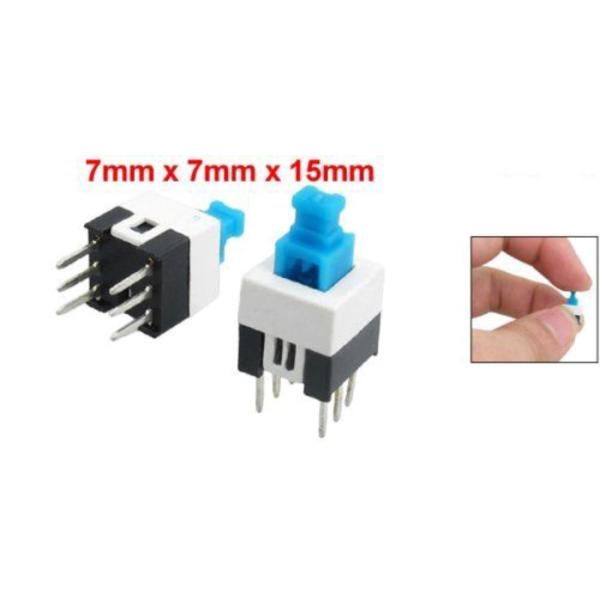 Single And Double Row Self Locking Touch Button Switch 5.8 * 5.8 / 7 * 7 / 8.5 * 8.5mm