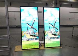 Quality Portable 1R1G1B Digital Poster Display , SMD2121 3mm Led Poster Board for sale