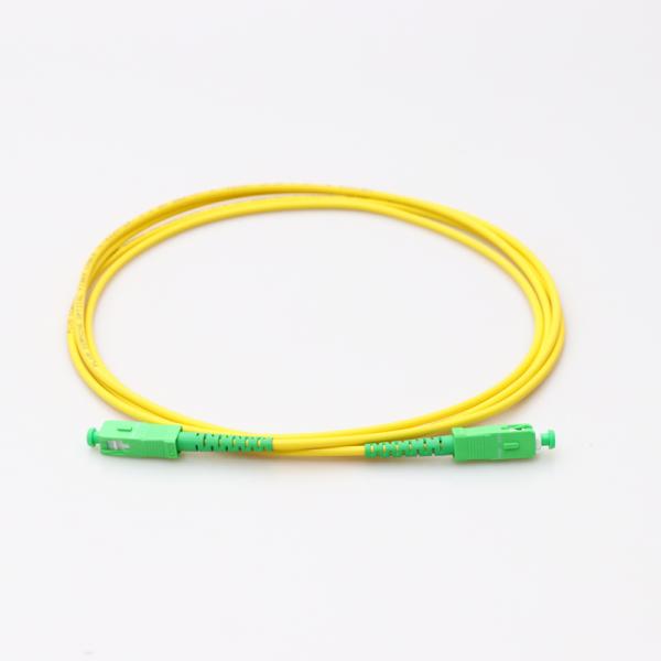 SC/APC To SC/APC 3m Simplex LSZH Sfp Optical Fiber Patch Cord