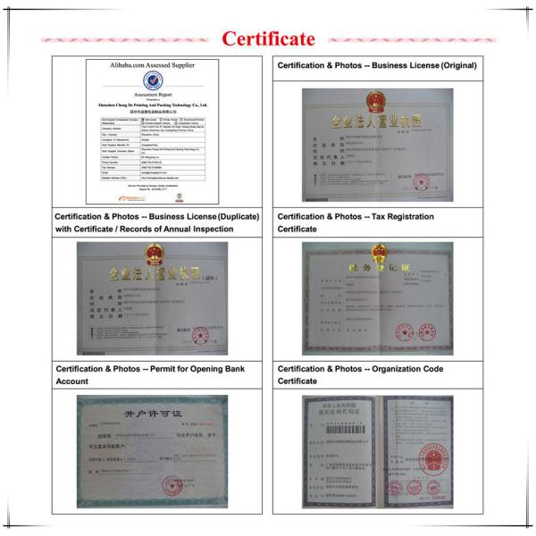 Printed USB Cable Box Packing / Paper Box Packaging For Electronic Product