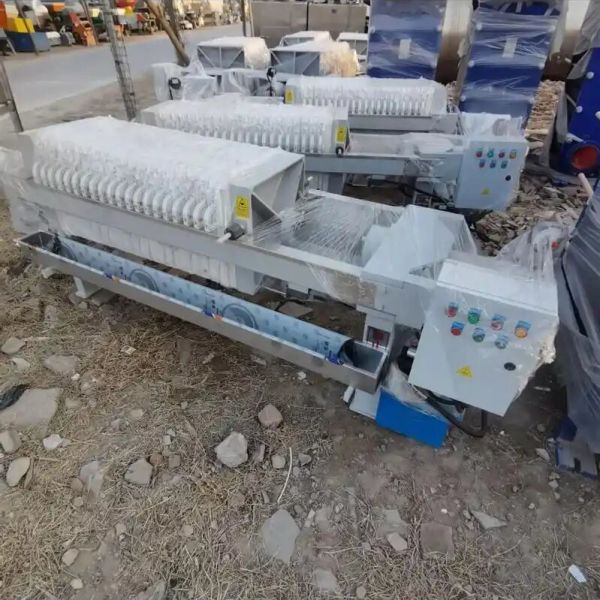 Fixed Oil Cylinder Filter Cloth Walking Filter Press Automatic Correction