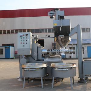 China Big Motor Screw Mustard Oil Extractor Castor Oil Presser Machine With 15 Kw on sale