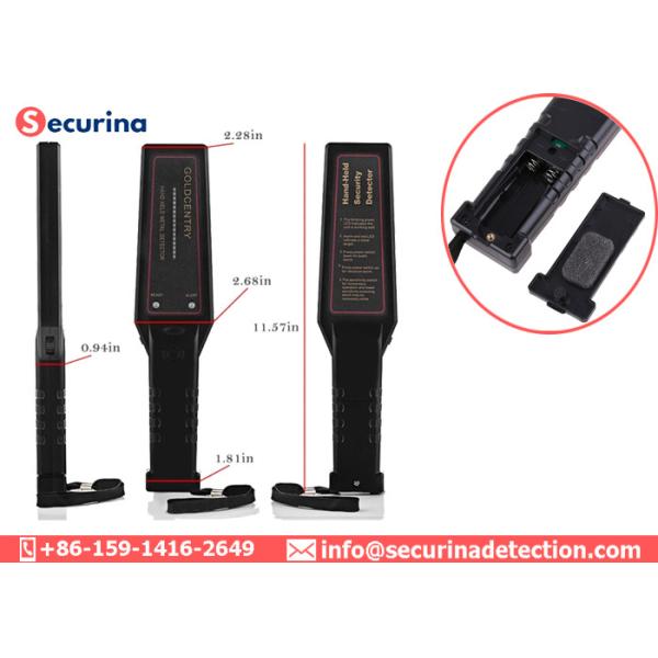 Hand Held Security Full Body Metal Detector Scanner GC1002 For Security Check