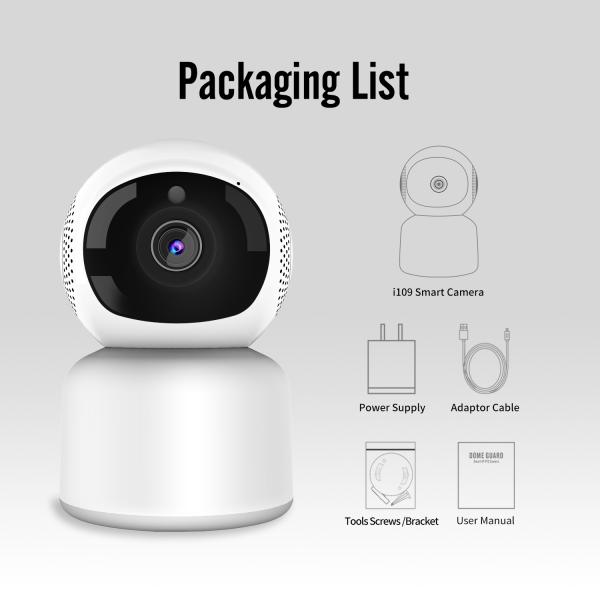 1080P Tuya Smart Camera Full HD Wifi Alexa Google PIR Detection Security PTZ Camera