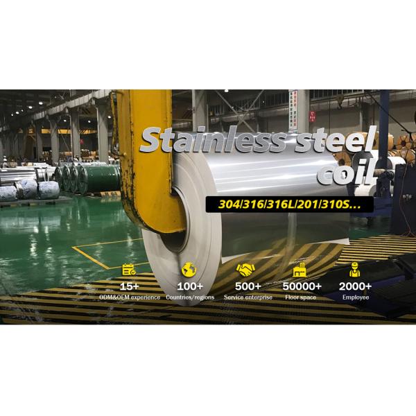AISI ASTM JIS 403 Grade 201 304 Ss Coils Stainless Steel Coil Cold Rolled for Decoration