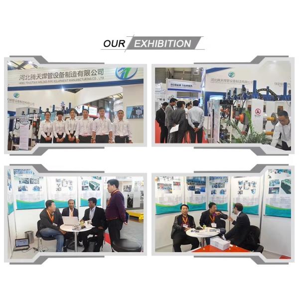 0.3-1mm Thickness ERW Welding Pipe Mill 8-20mm Diameter