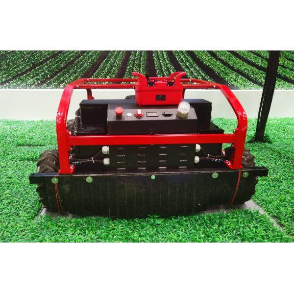 Cutting Grass Mowing Robot 0.82 Acres Remote Control Mower 30mm Height