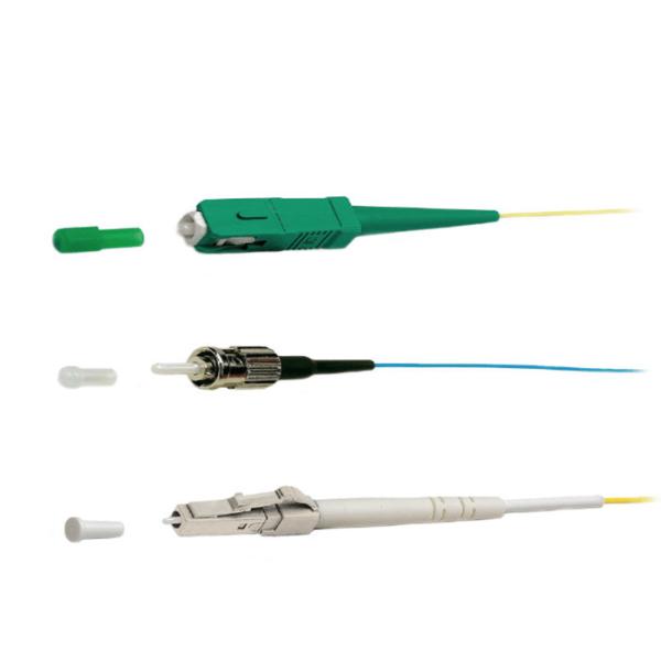 APC Simplex 9/125um 3.0MM ST Fiber Optic Pigtail