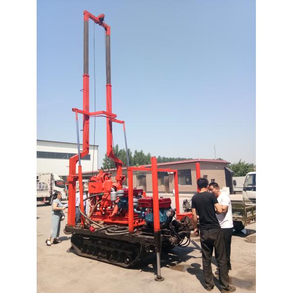 High Power 100 Meter 18hp Geological Drilling Rig