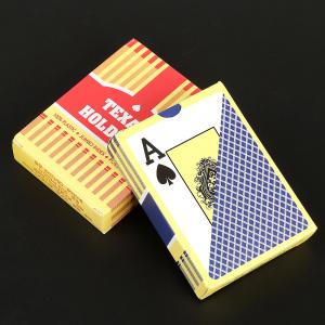 China High Quality Waterproof Custom Plastic Card TEXAS Deck Adult  Board Games Poker For Casino on sale