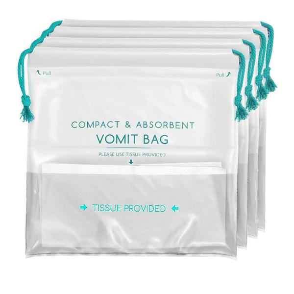 Disposable 1000ml Biodegradable Bags 12 Pack Biodegradable With Absorbent Pad