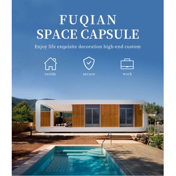 Modular Container Houses Prefab Mobile Space Capsule Homes with Customized Design