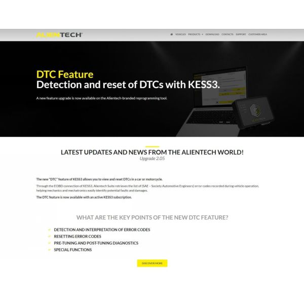 Alientech KESS V3 KESS3 UPDATES DTC