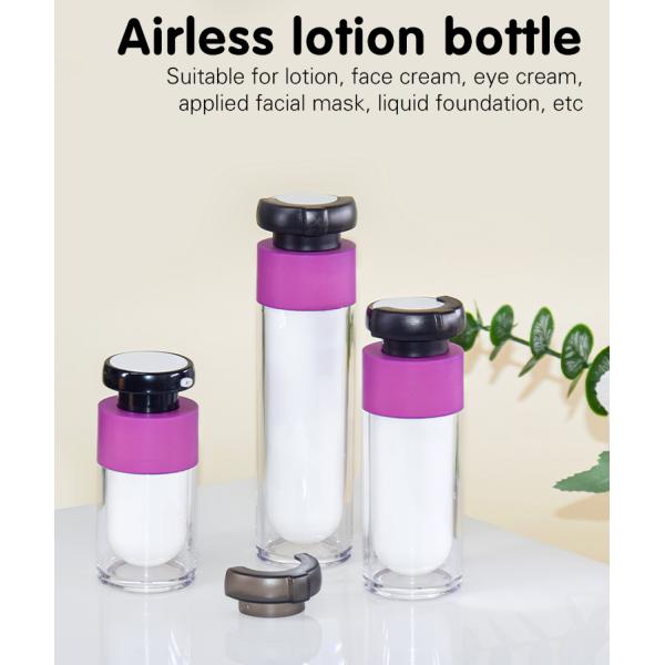 cosmetic packaging 15ml-30ml-50ml Double layer airless bottle