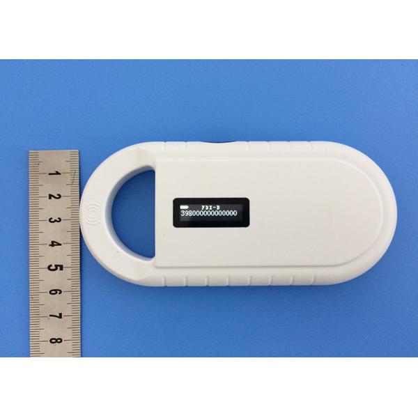 LF 134.2khz Animal RFID Microchip Scanner Handheld With Lithium Battery