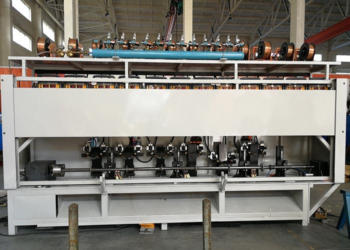 Automatic Ringlock Scaffold Welding Machine for 6 Pieces Rosettes