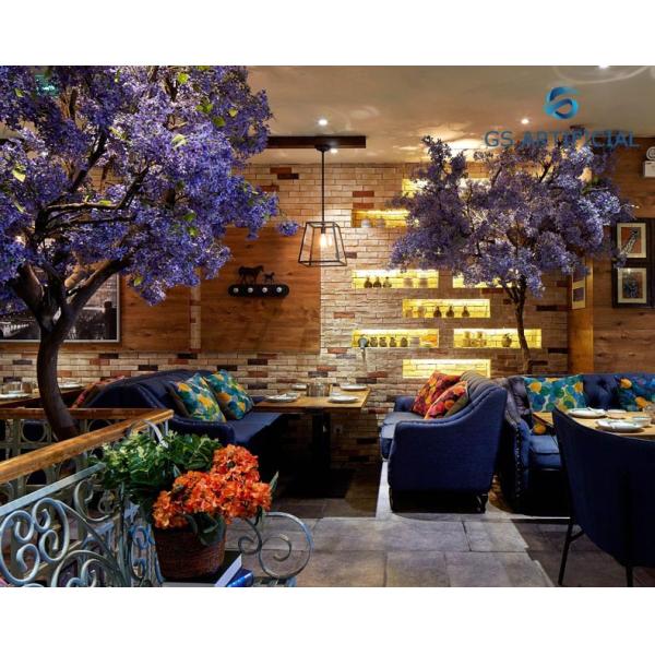 Durable Artificial Decorative Trees , Jacaranda Mimosifolia Tree Plant