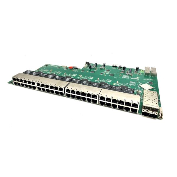 Electrostatic Protection 10G Ethernet Switch , Industrial Managed Switch 48 GE+4 10G SFP+