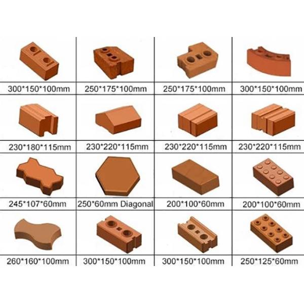 Clay with Cement Buliding Material Manual Brick Making Machine