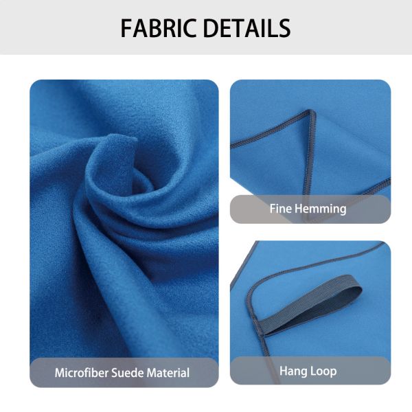 Custom Print Personalized Hand Towel Quick Drying Microfiber Sports Towel