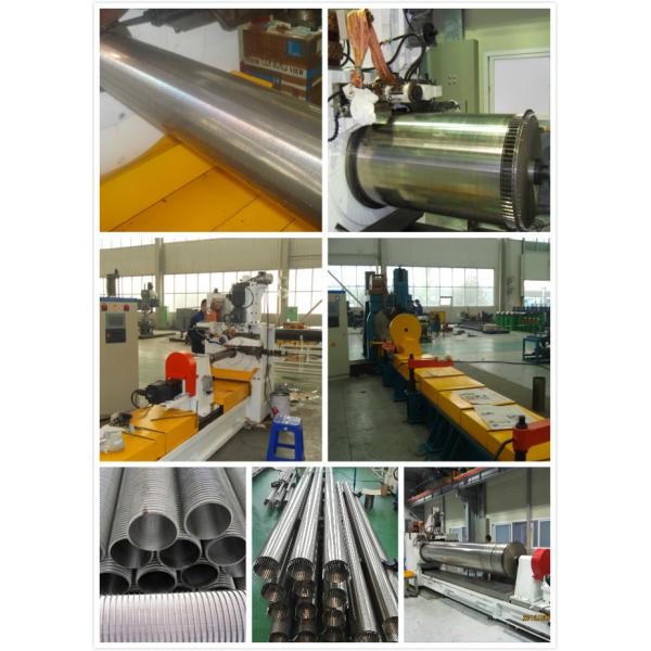 Engineered Filtration Wedge Wire Screen Machine Corrosion Resistance