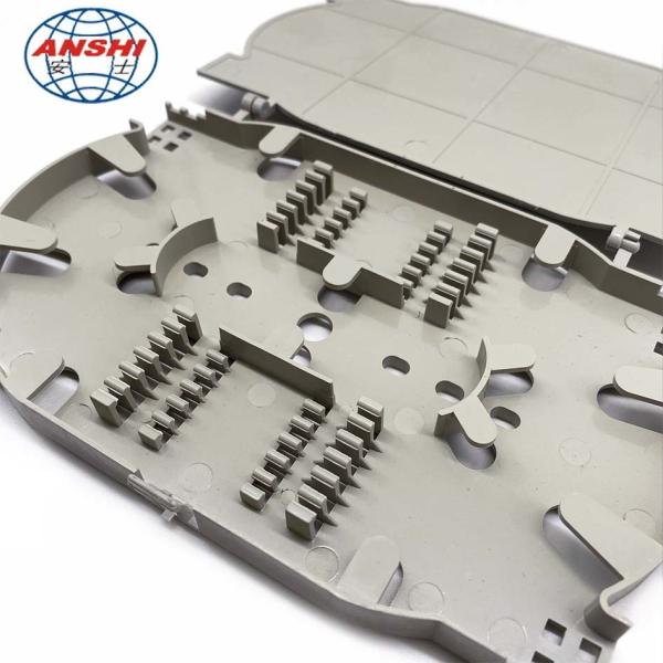 12 Core ODF Optical Distribution Frame Fiber Splice Tray For Protecting