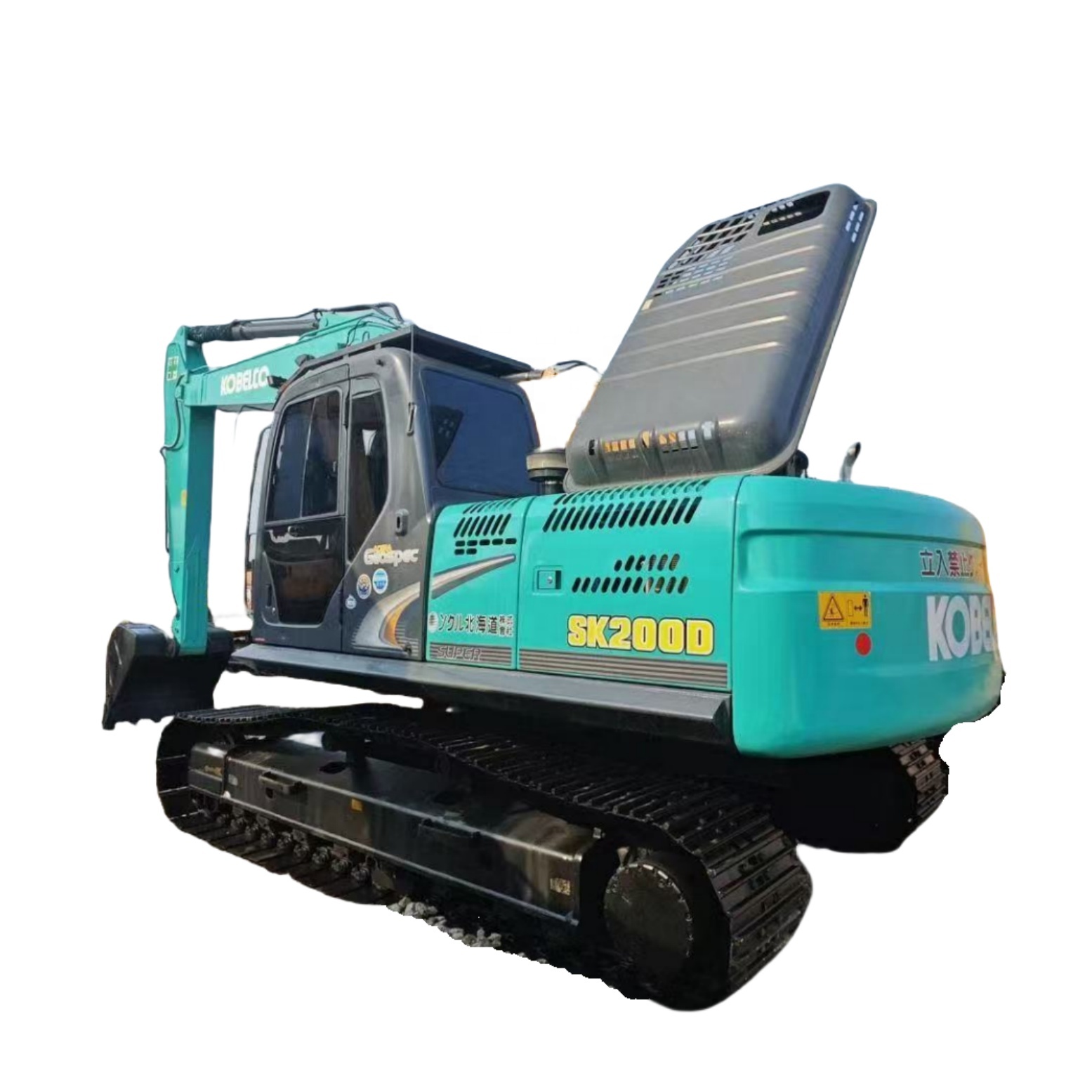 Used Kobelco SK200D excavator