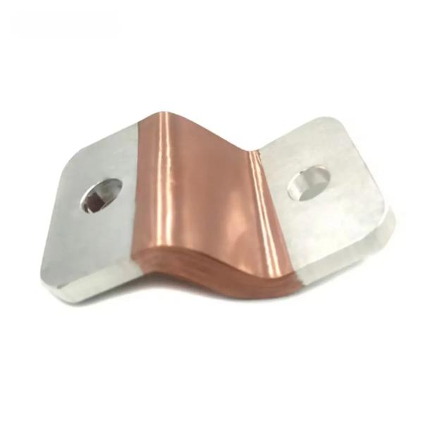 Rectangular Tin Plated Conductors Flexible Copper Busbar For Electrical Applications