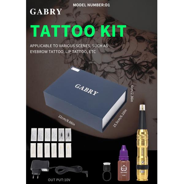 Temporary Wireless Tattoo Pen Makeup Machine Kit Odm
