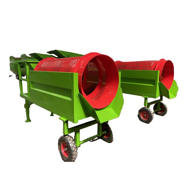Revolutionize Your Composting Process Automatic Compost Sifter with 2-80mm Mesh Size