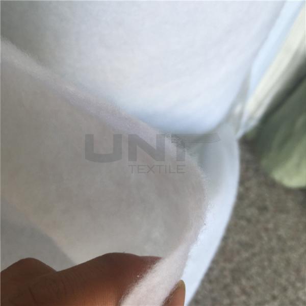 Cotton Spray Bonded Wadding Needle Punch Nonwoven 150cm Width 80gsm Weight