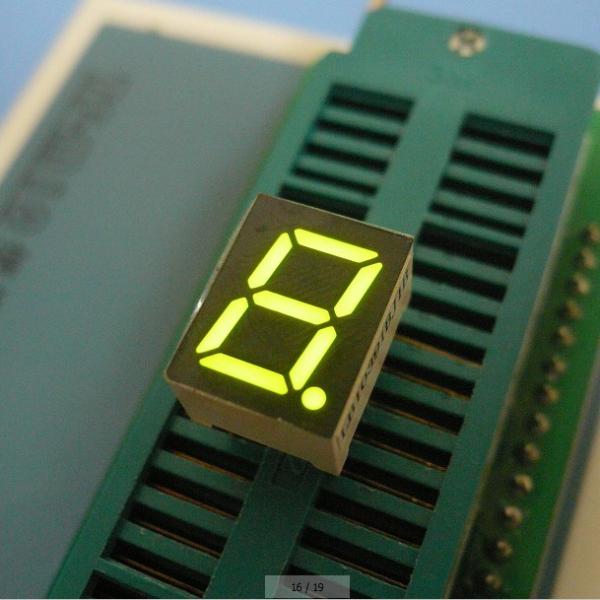 High brightness ultra red 0.39 lnch Single Digit 7 Segment Led Display common cathode for instrument panel