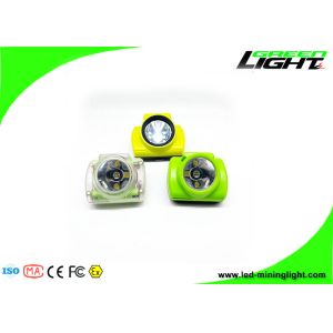 IP68 Waterproof Cordless Led Miners Cap Lamp OLED Screen Portable 18000 Lux