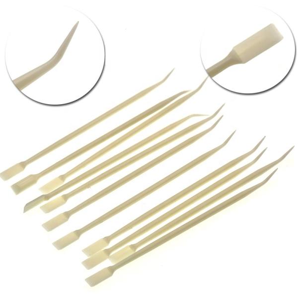 Plastic Double Head 13cm Eyelash Lifting Tools Lash Separator Wand